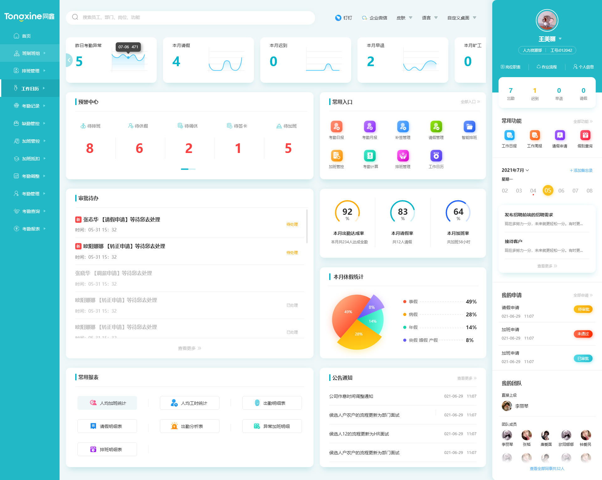 HR系統門戶 HR系統門戶